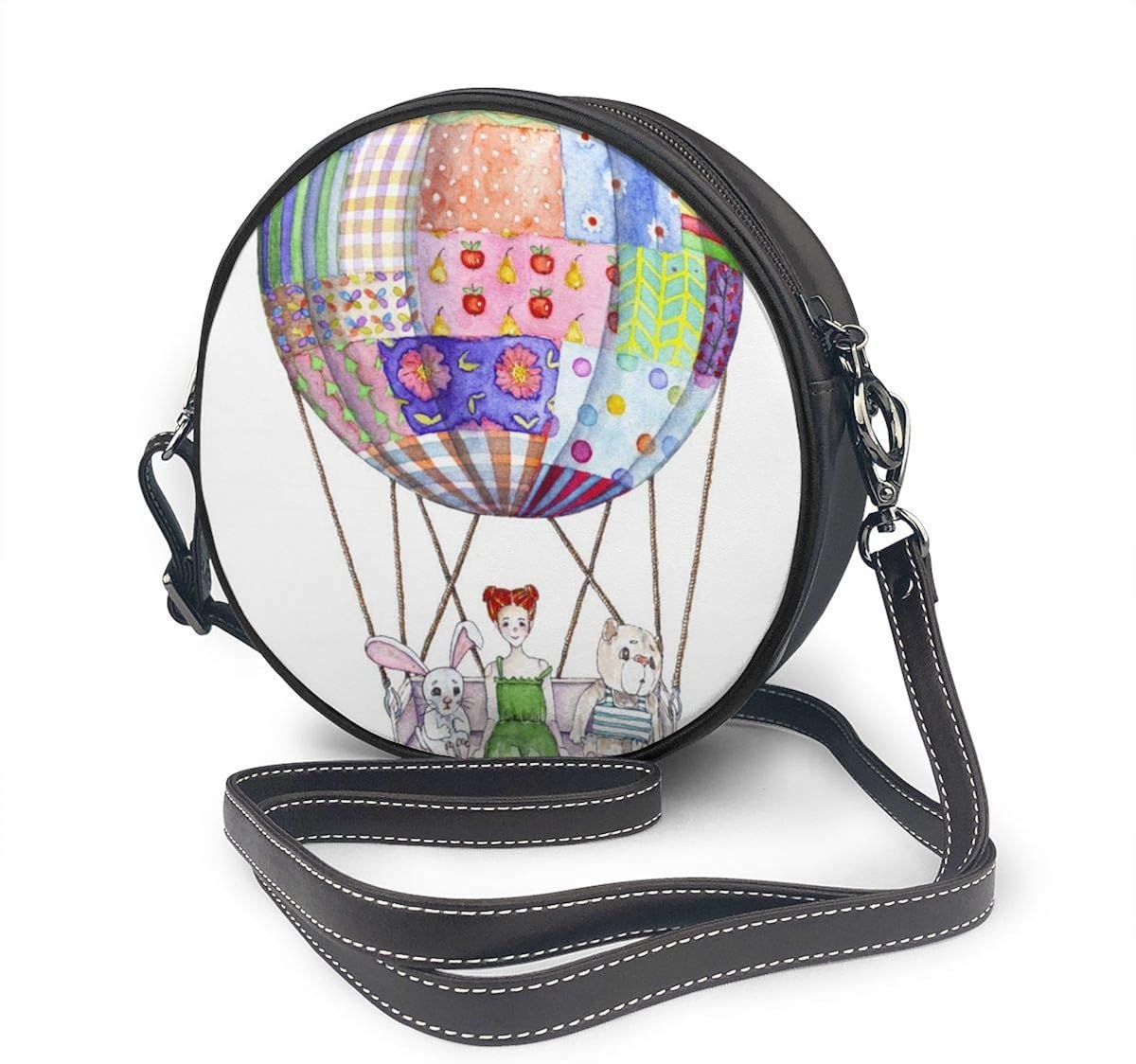 Architd Mädchen mit Spielzeug In Air Ballon von Patchwork ...