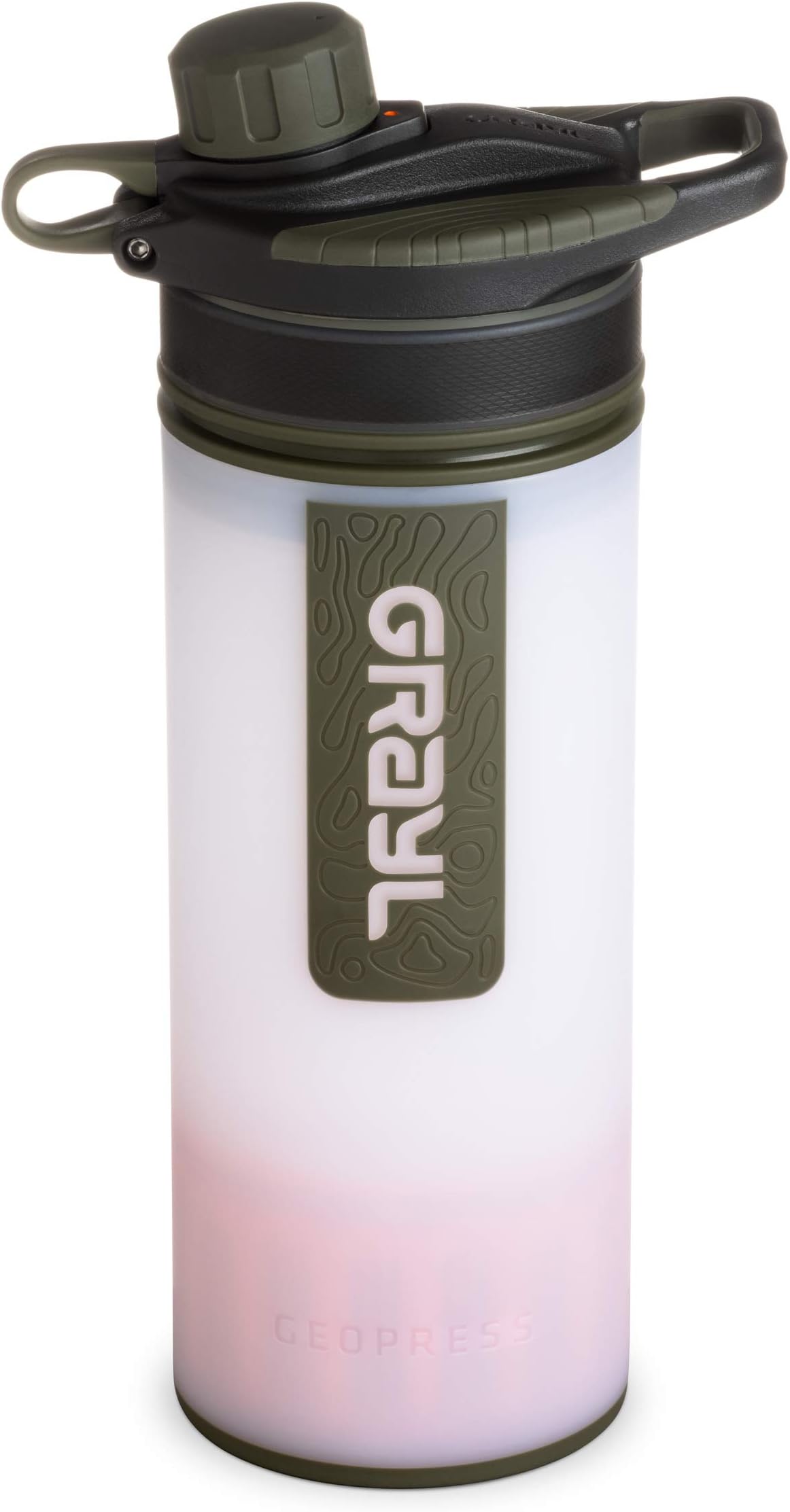 GRAYL Geopress 24 oz Water Purifier for Global Travel, Backpacking, Hiking, and Survival