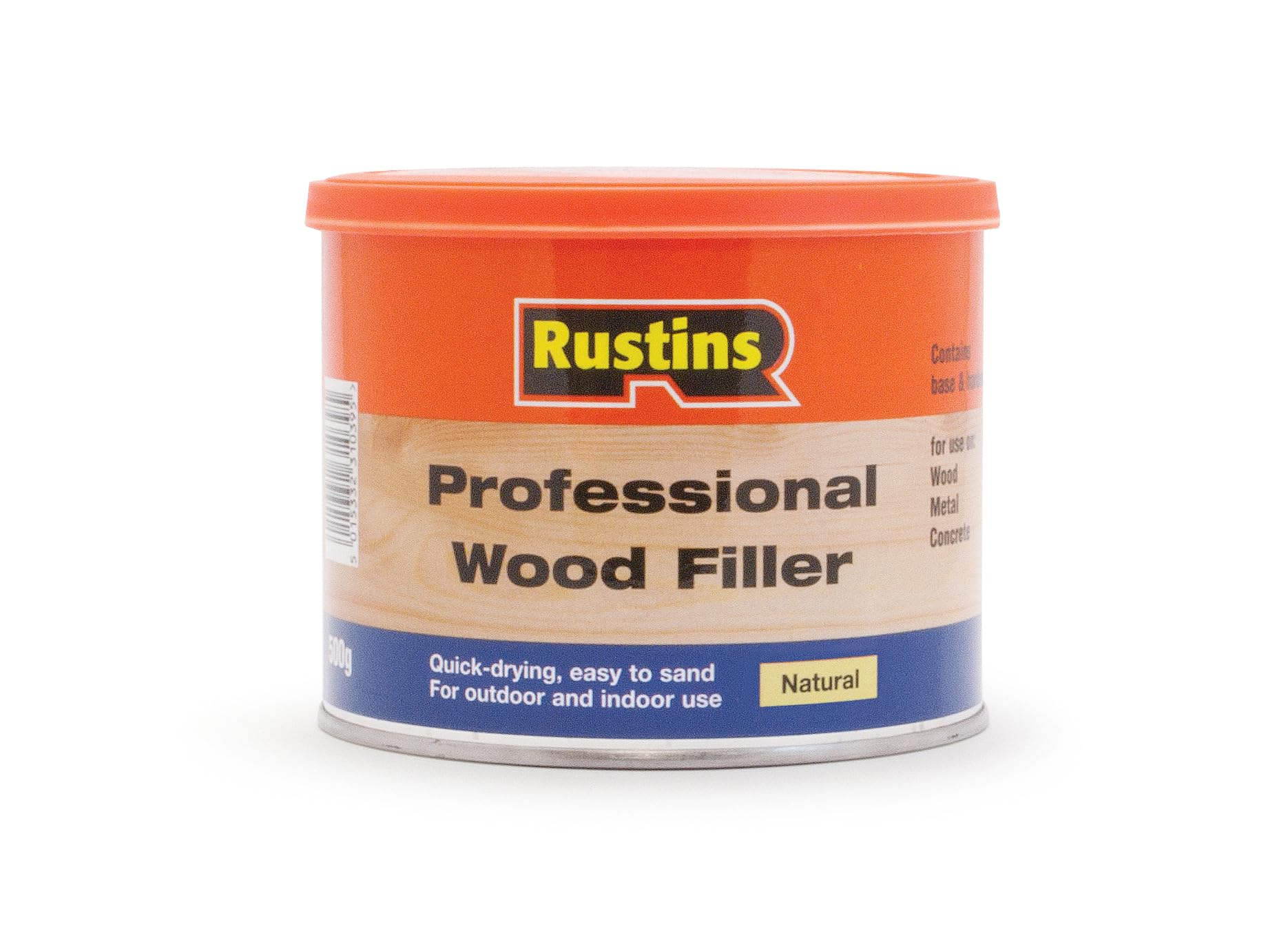 Rustins Professional Wood Filler Natural 500g