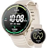 Parsonver Swimming Smart Watch, 5ATM Waterproof for Pool & Open Water, Built-in GPS & Compass, AMOLED Fitness Tracker with 100+ Sports Modes, Heart Rate & Sleep Monitor, AI Swim Analysis, French Grey