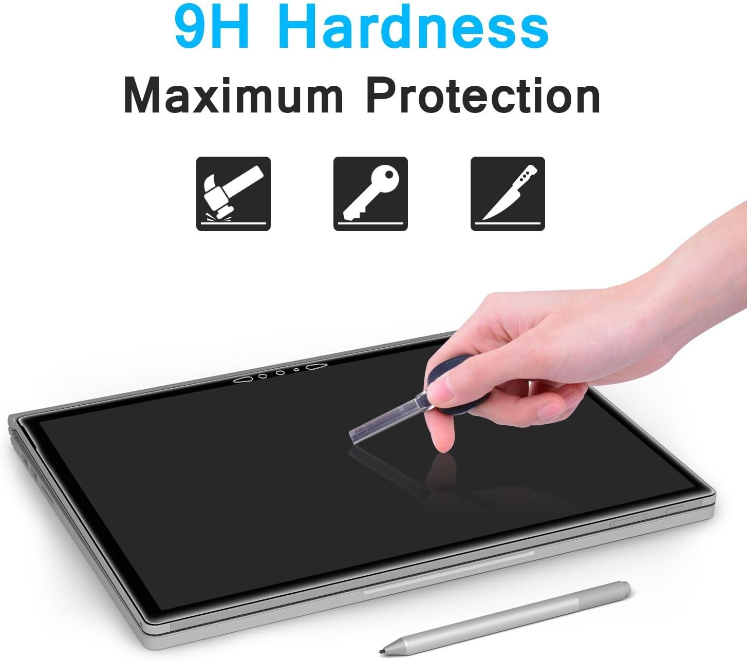 MEGOO Microsoft Surface Book 3 (15 Inch), Screen Protector - Image 3