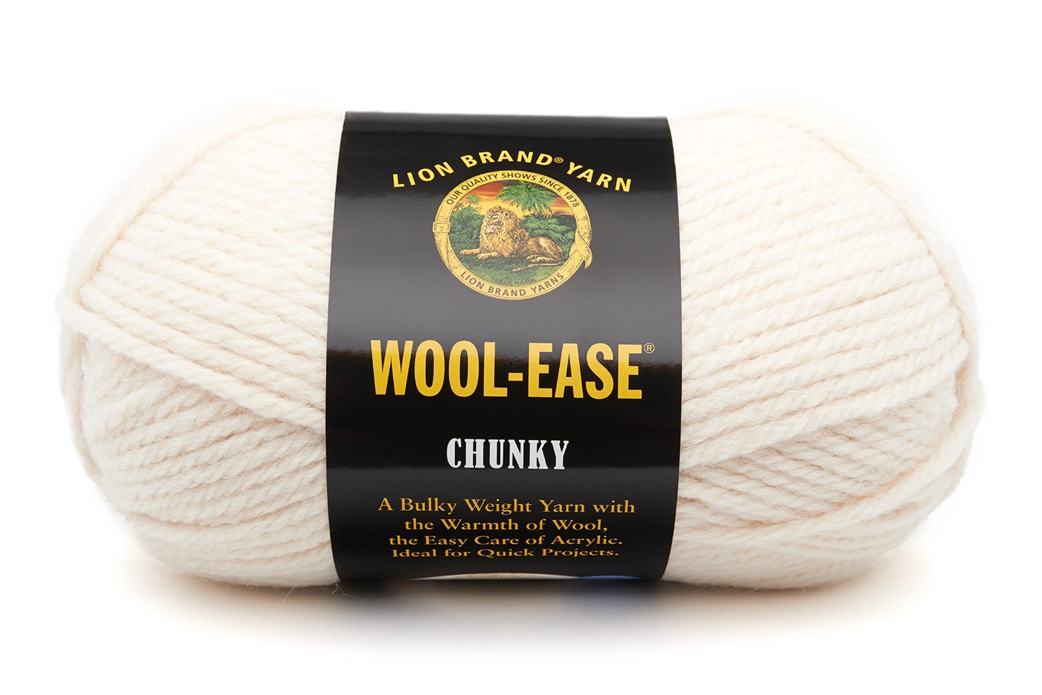 Lion Brand Yarn 630099 WoolEase Chunky Yarn, Fisherman Amazon.in