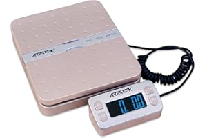 Accuteck ShipPro W-8580 110lbs x 0.1 oz Gold Digital Shipping Postal Scale, Limited Edition