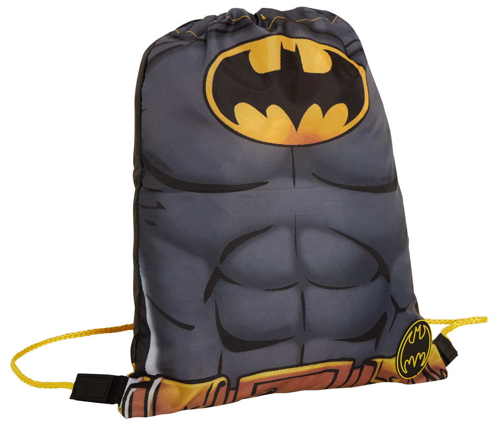 Boys DC Comics Batman Drawstring Gym Bag Kids Sports Swimming PE Kit Rucksack