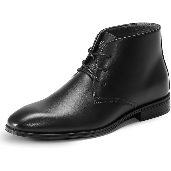 Amazon.com | Dockorio Mens Casual Chukka Boots Leather Dress Boots for Men  | Chukka