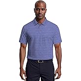 PGA Tour Mens Jaspe Airflux Short Sleeve Golf Polo Shirt