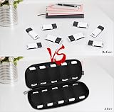 Tinsellns Black USB Flash Drive Storage Case 10 Slots Portable Waterproof view 6