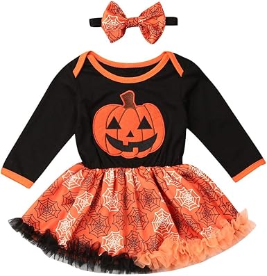 pumpkin dress baby