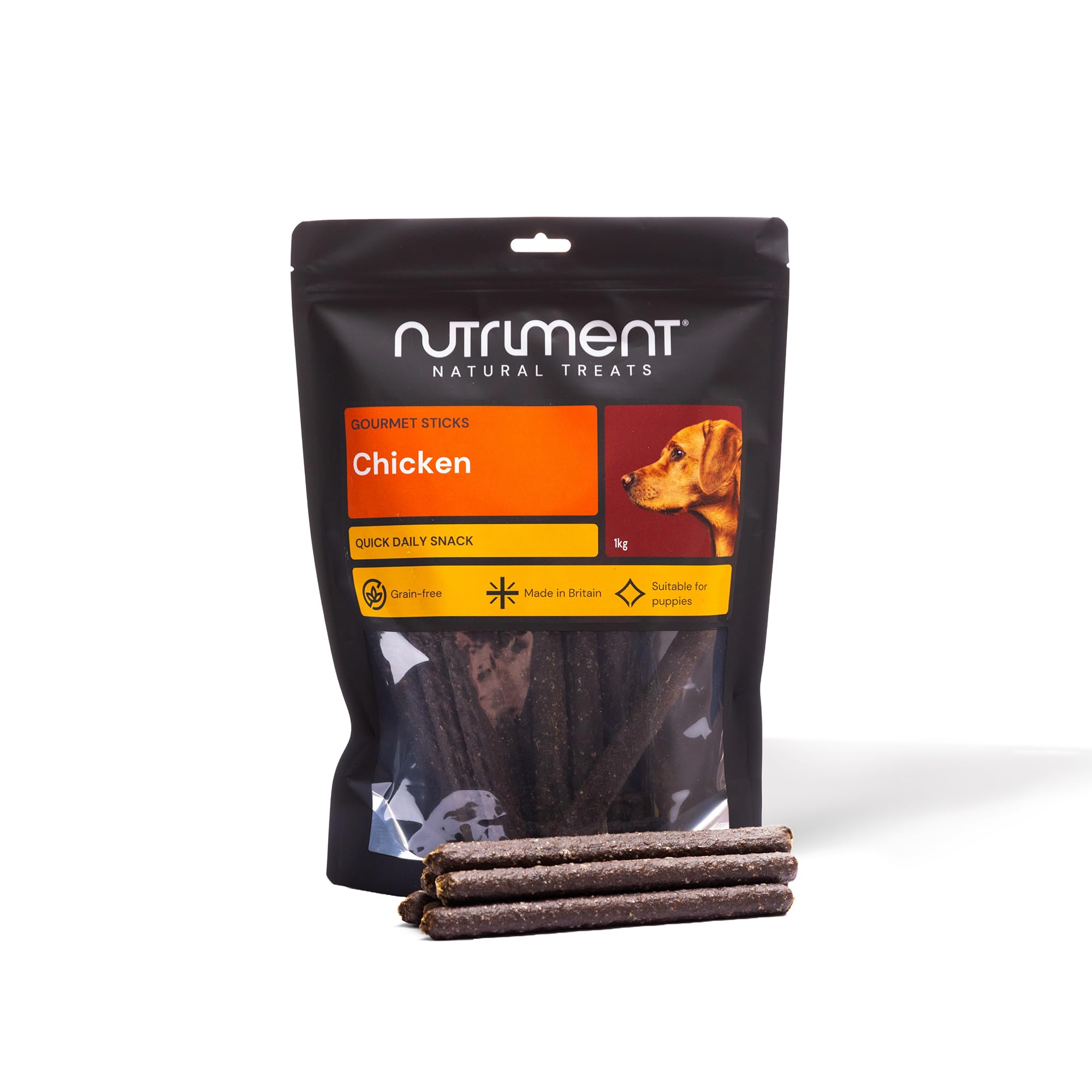 Natural Treats Chicken Gourmet Sticks for Dogs (1kg) Grain Free Healthy Dog Chew Treat