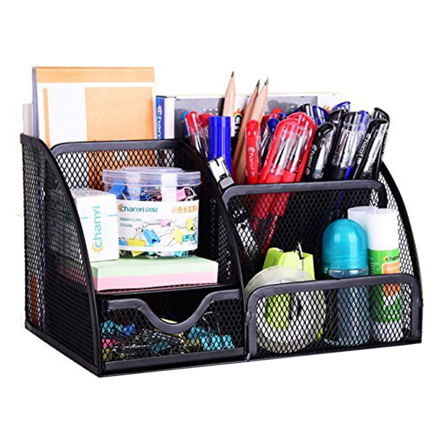 11 Best Office Desk Organizer for Students and Professionals 6 Mesh Desk Organizer