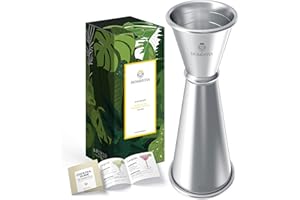 Homestia Bar Jigger for Bartending, Measuring Cup with OZ&ML 2 Units of Measurement Inside Cocktail Jigger 304 Food Grade Sta