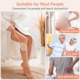 Alyvisun Wooden Back Scrubber with Long Handle Dual-Sided Bristles 41cm view 6