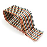 Fielect 40Pin Flat Ribbon Cable Rainbow IDC Wire