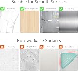 Sotfamily 4 Packs Corner Shower Caddy No Drill Adhesive Rust Free Plastic White view 8