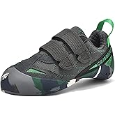 ABXOX Mens Womens Climbing Shoes for Indoor Outdoor Sport Climbing Bouldering Slip-Resistant & Breathable