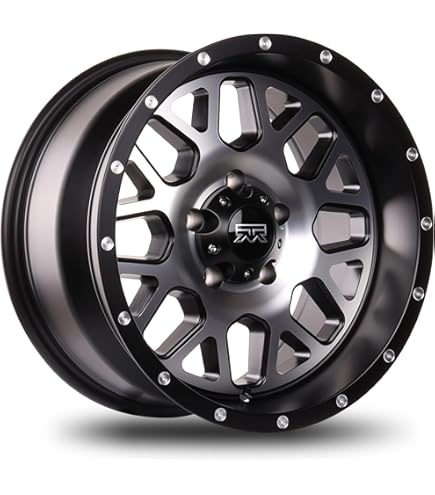 Amazon.com: Alloy Wheel, Zion 17x9 5x127 ET0 CB71.5 Gloss Black