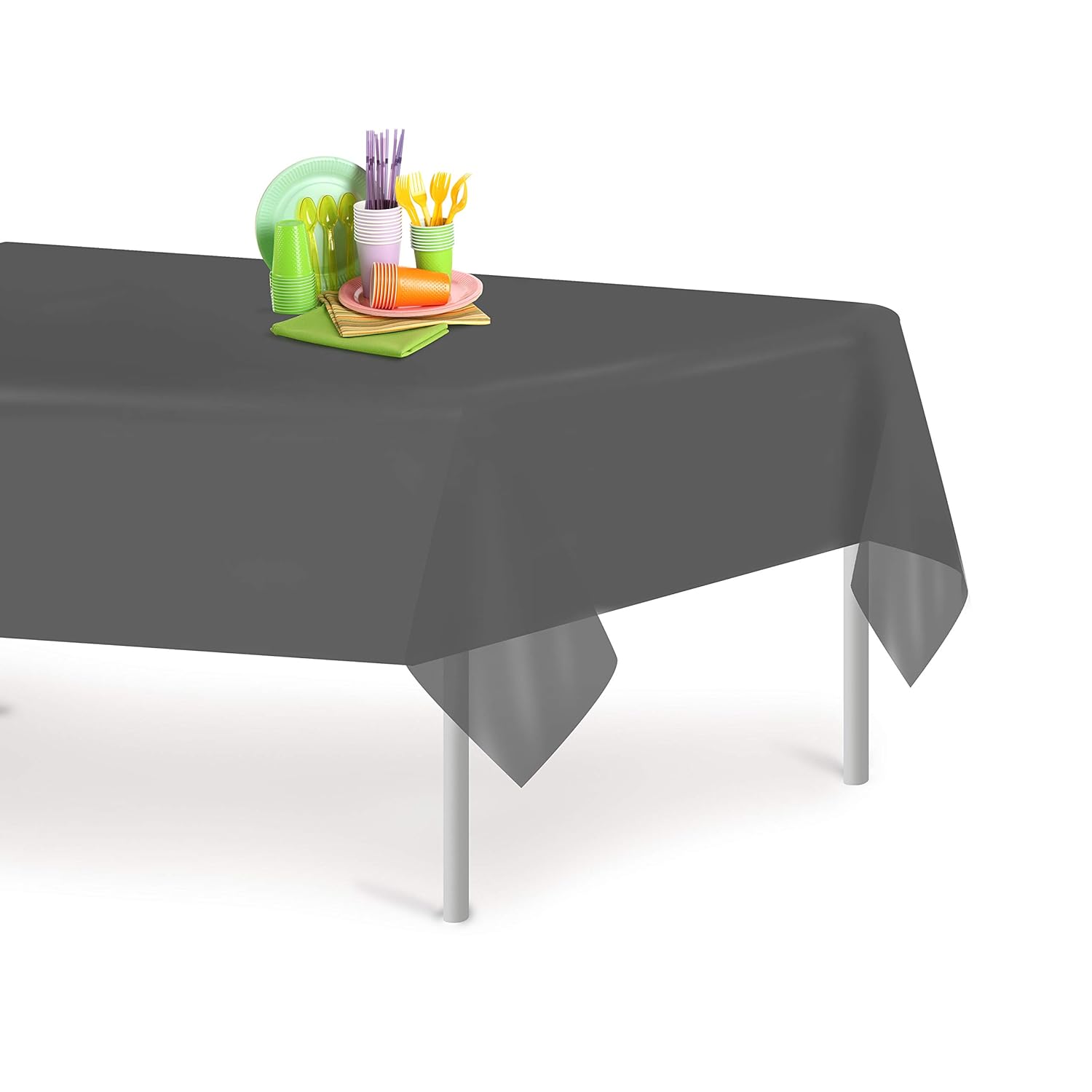 Best grey table cloth 6ft table