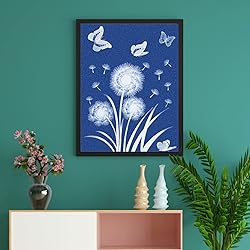 Sun Print Paper Kit Cyanotype Paper, 24 Sheets