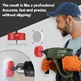 flintronic Bi-Metal Hole Saw 100mm Cutter for Wood Metal Plastic view 6