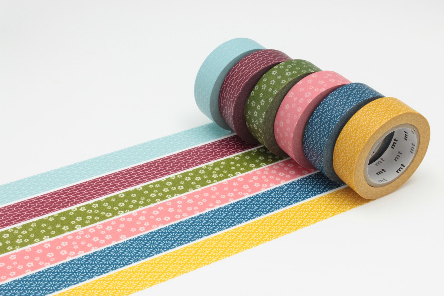 MT Wamon Washi Masking Tape Set (Set of 6)