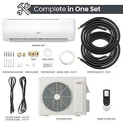 TOSOT 9,000 BTU Mini-Split Air Conditioner, Wifi