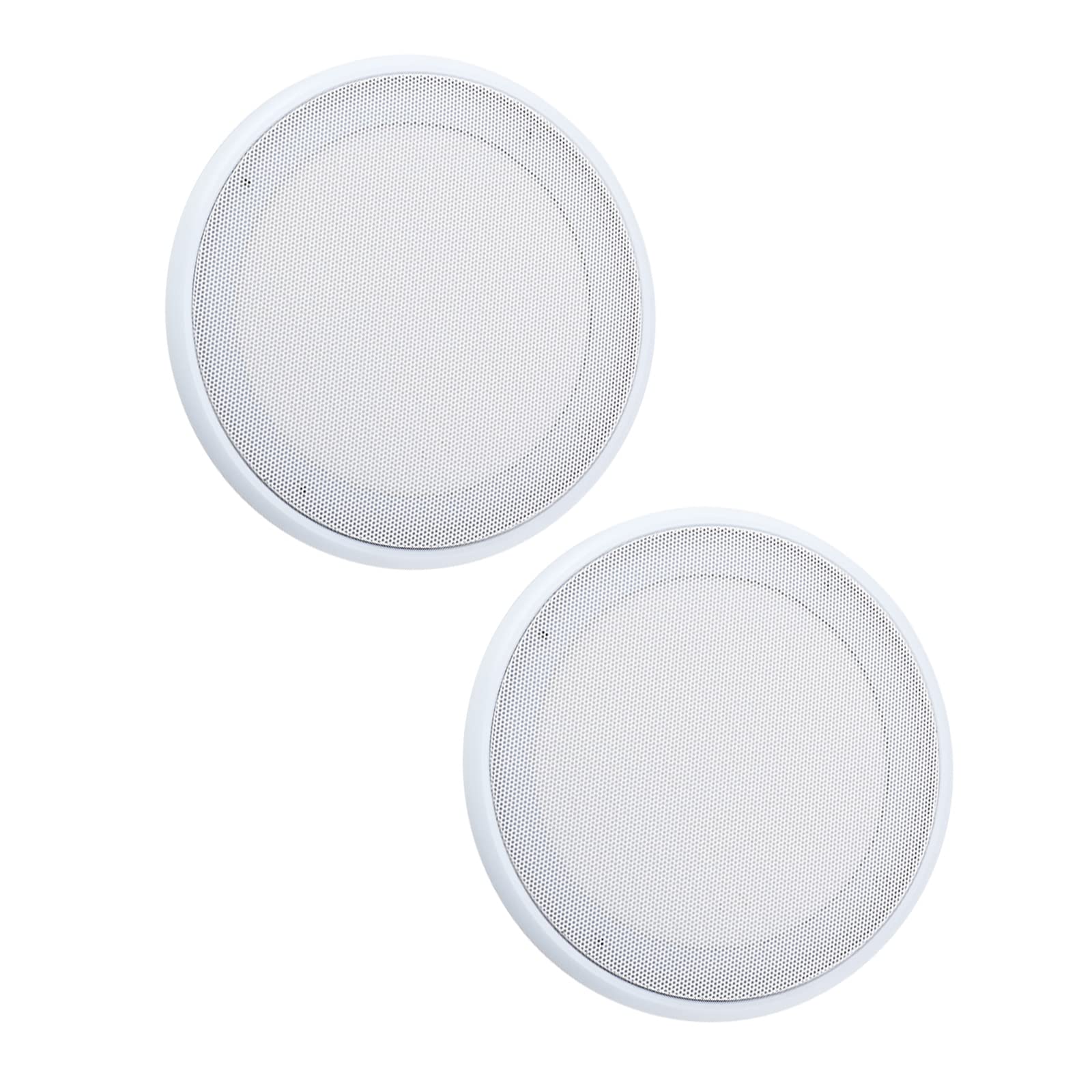 Junbyuhu Speaker Grill, Speaker Cover, Car Audio Speaker Protection, Decorative Circle Metal Grille (6.5 Inches), Pack of 2