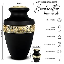 AmericUrn Set of 4 Funeral & Cremation Urn for