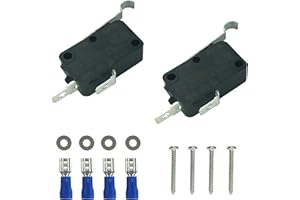 DTAIR 80629 Neutral/Reverse Safety Switch with Crimp Terminals Screws Replacement for B&M Automatic Shifter(Pack of 2)