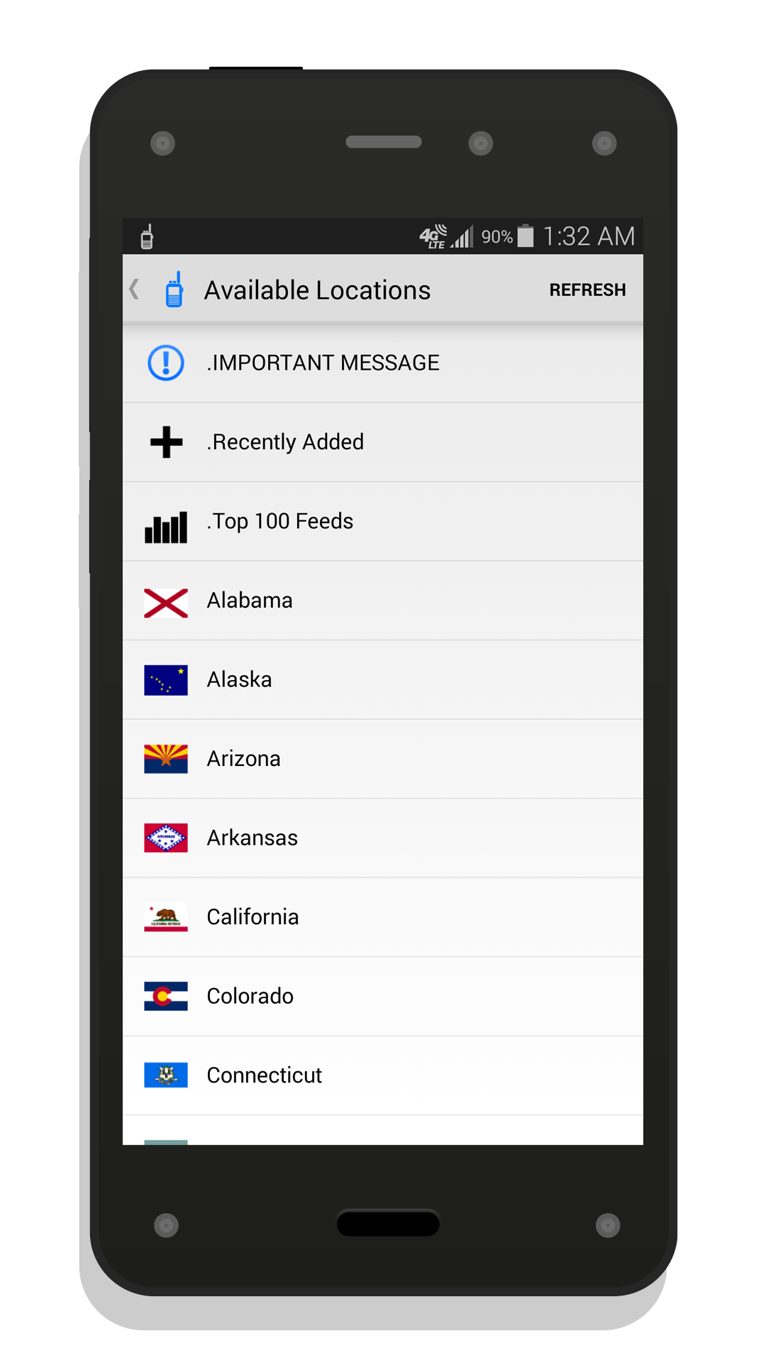 Police Scanner Radio Plus Appstore for Android