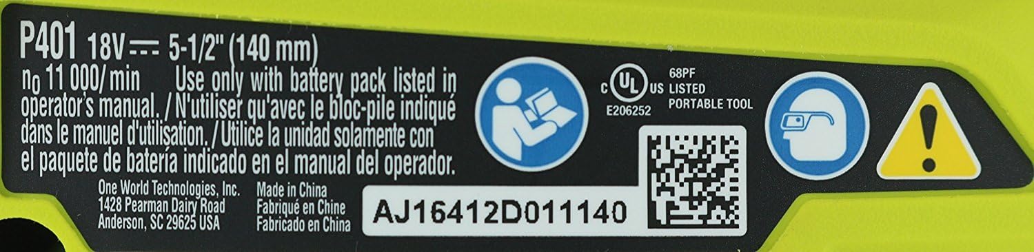 Ryobi P401 Detail Sanders product image 8