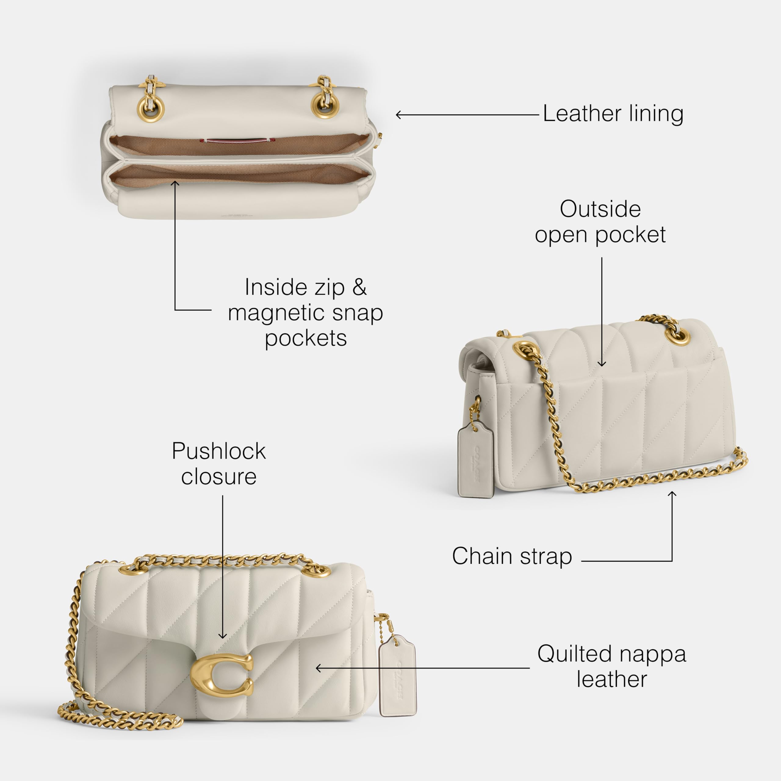 Coach Womens Tabby Shoulder Bag 20