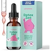 JoySpring DetoxZee Zeolite Drops for Kids – Clinoptilolite Mineral Supplement with Vitamin D3 & Cyanocobalamin B12 – Liquid Vitamins for Kids, Mild Berry Flavor, Crafted in USA, 30 Servings