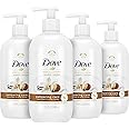 Dove Pampering Care Shea Butter and Warm Vanilla Hand Wash For Clean and Softer Hands Cleanser That Washes Away Dirt 13.5 oz 4 Count