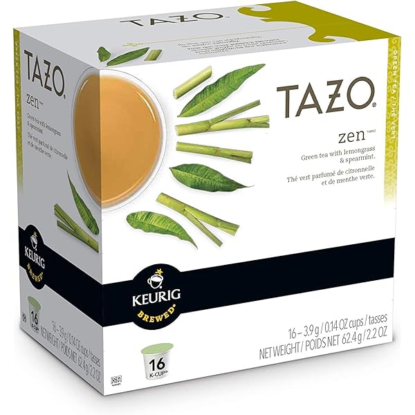 Amazon.com : Tazo Zen Green Tea Keurig K-Cups, 16 Count : Coffee