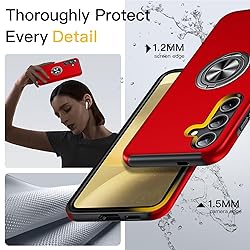 Anqrp Hidden Series Galaxy S24 Case 5G,[No Fall-Off