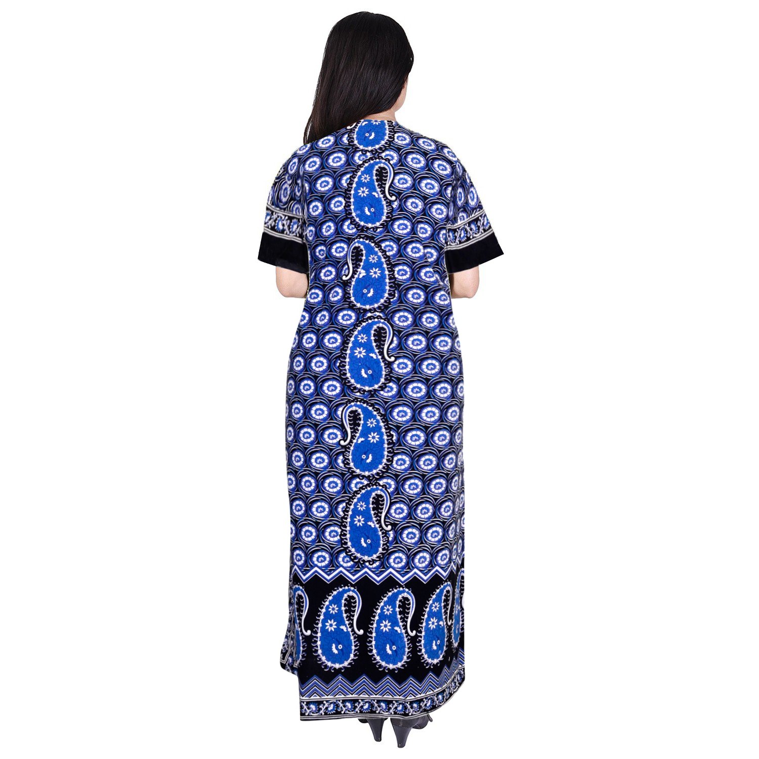 jwf women's cotton nighty (free size)