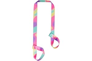 ZOOEASS Yoga Mat Strap, Adjustable Durable Yoga Mat Carrier & Stretching Strap, Multiple Color Choices