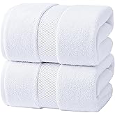 Infinitee Xclusives Bath Sheets Extra Large - 2 Pack - 600 GSM |35" x 70"| | 100% Ring Spun Cotton - Jumbo Bath Towels Large - Soft, Highly Absorbent &amp; Quick Dry - Ideal for Bathroom, Spa &amp; Hotel Use