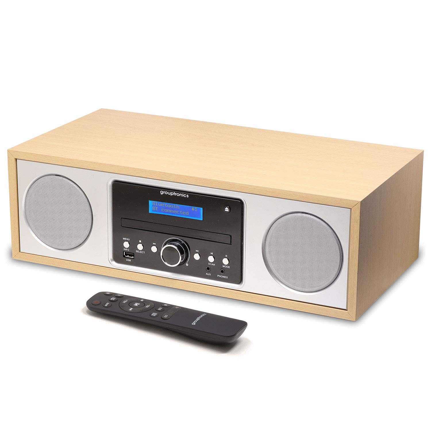 Buy Grouptronics GTMCA1 DAB/DAB+ Compact All In One Stereo HiFi CD