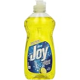 Joy Ultra Dishwashing Liquid Dish Soap, Lemon, 12.6 fl oz