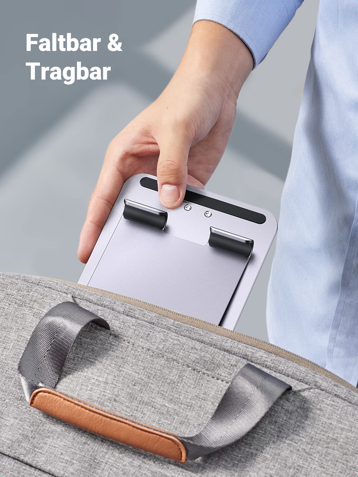 UGREEN Tablet Ständer Höhenverstellbar Halterung Aluminium Verstellbare Höhe Halter kompatibel mit iPad Pro Air Mini 11 12.9 Galaxy Tab S9+ Redmi Pad Huawei MatePad iPhone bis 12,9 Zoll. 9