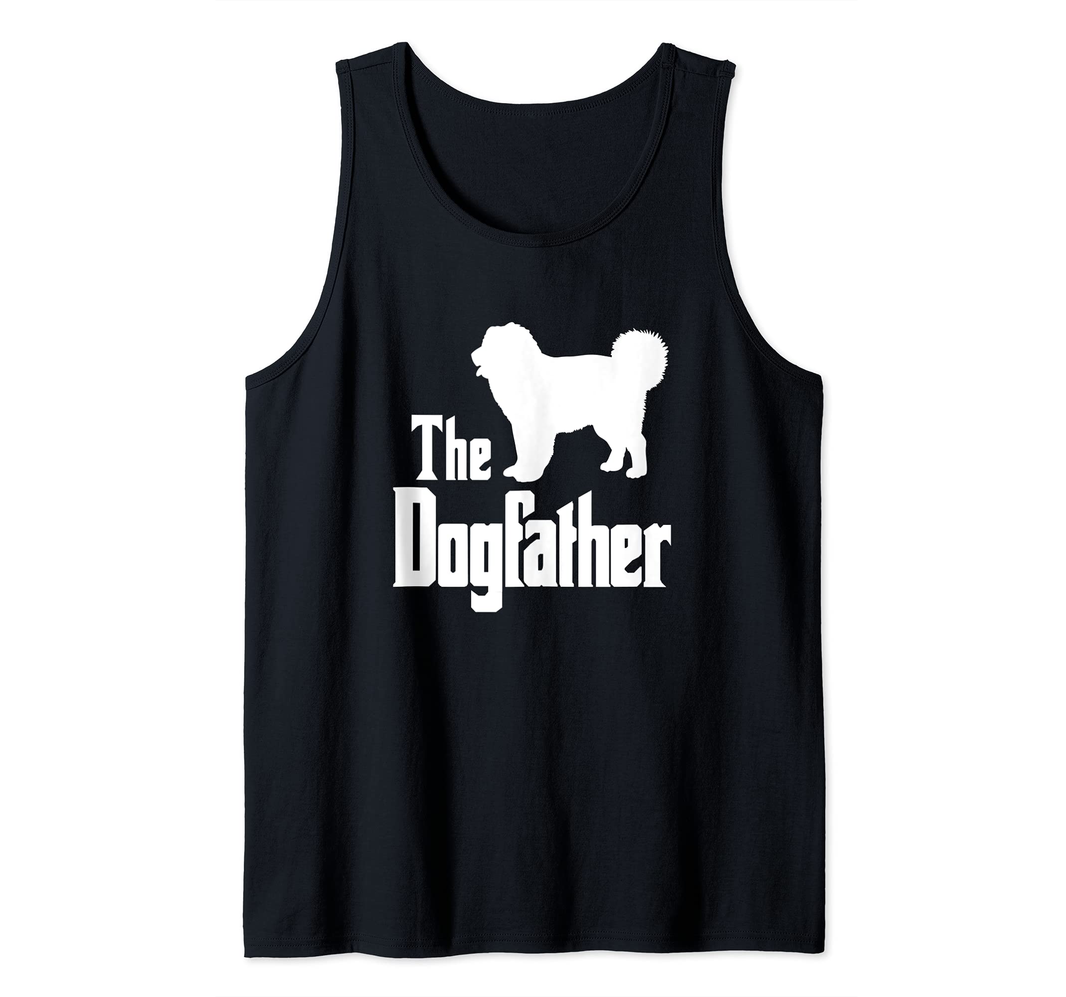 The Dogfather - funny dog gift, funny Caucasian Shepherd Tank Top