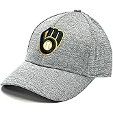 47 Milwaukee Brewers MVP Gray Vintage Rodeo Hat Cap Adult Men's Snapback Adjustable, Grey