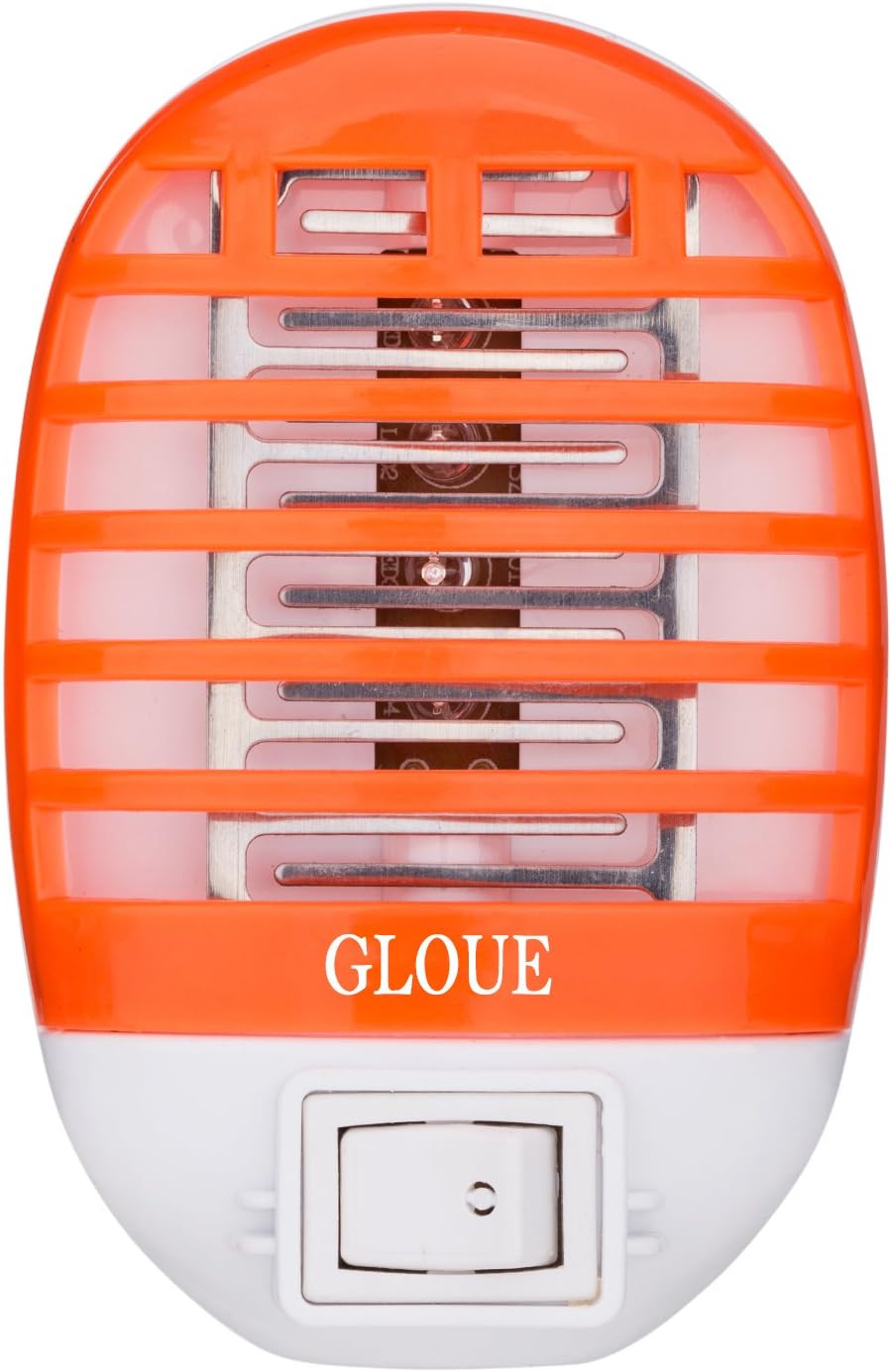 GLOUE Bug Zapper Electronic Insect Killer,Mosquito Killer Lamp,Eliminates Most Flying Pests! Night Lamp (Orange)