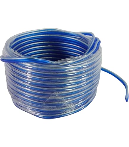 Rockville 50-Foot Marine Grade Speaker Wire - 14 AWG, Waterproof, White Spool