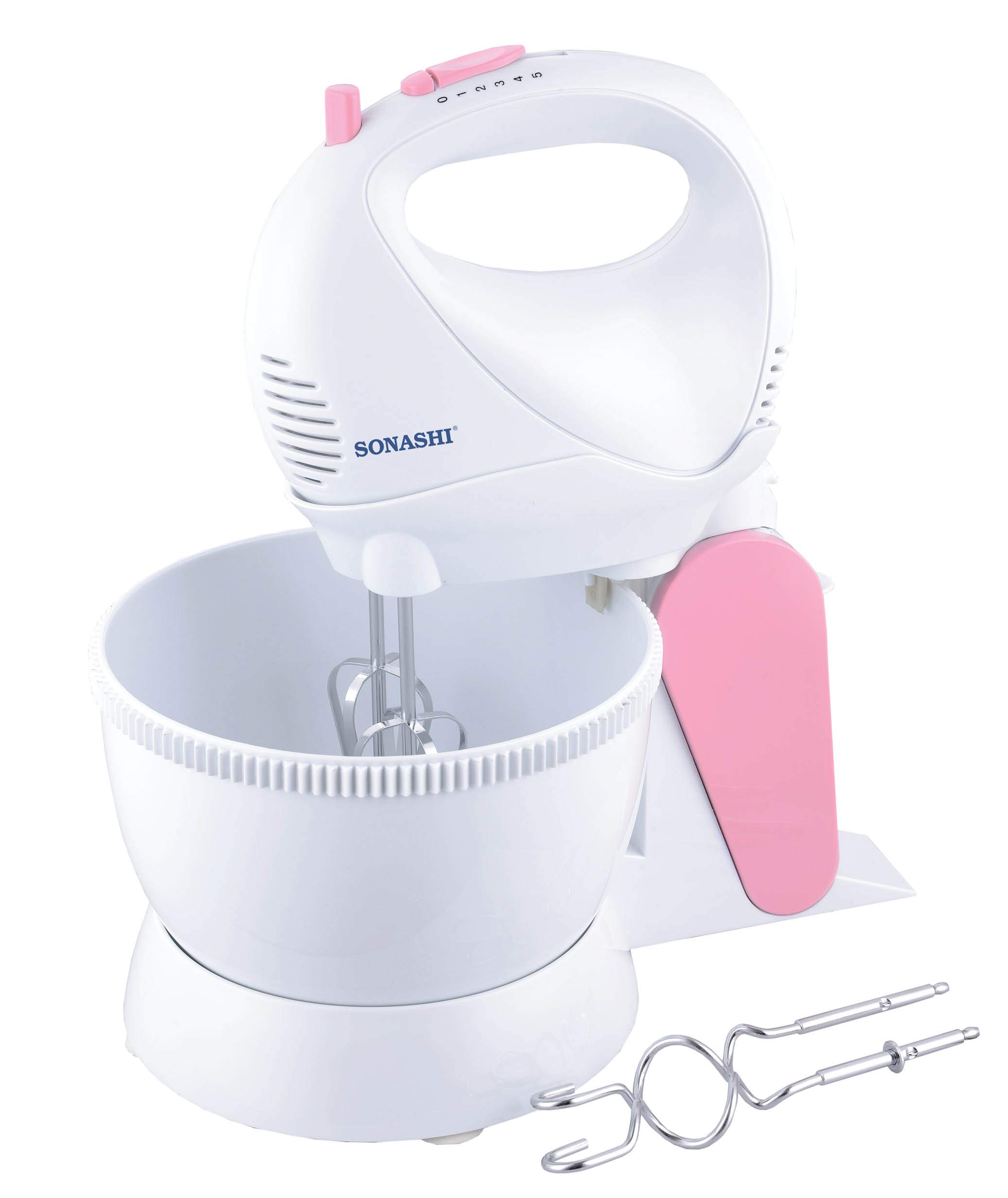 SONASHI HAND MIXER WITH BOWL / 200W SMX-145B