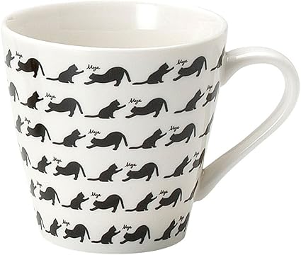 Amazon Co Jp マグカップ 猫 北欧 おしゃれ 日本製 レンジ対応 食洗機対応 食洗器対応 猫 マグ ホーム キッチン