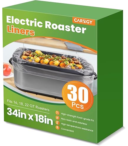 Amazon.com: Pansavers 16 - 22 Quart Electric Roaster Liners(Pan