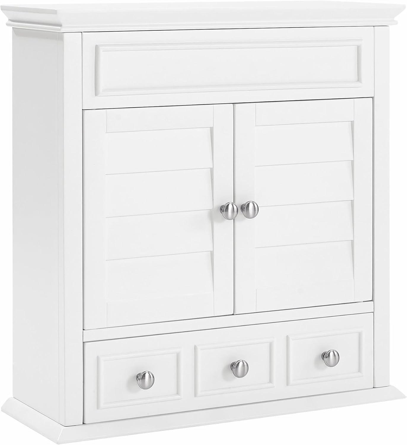 Amazon Com Crosley Furniture Lydia Bathroom Wall Cabinet White Furniture Decor