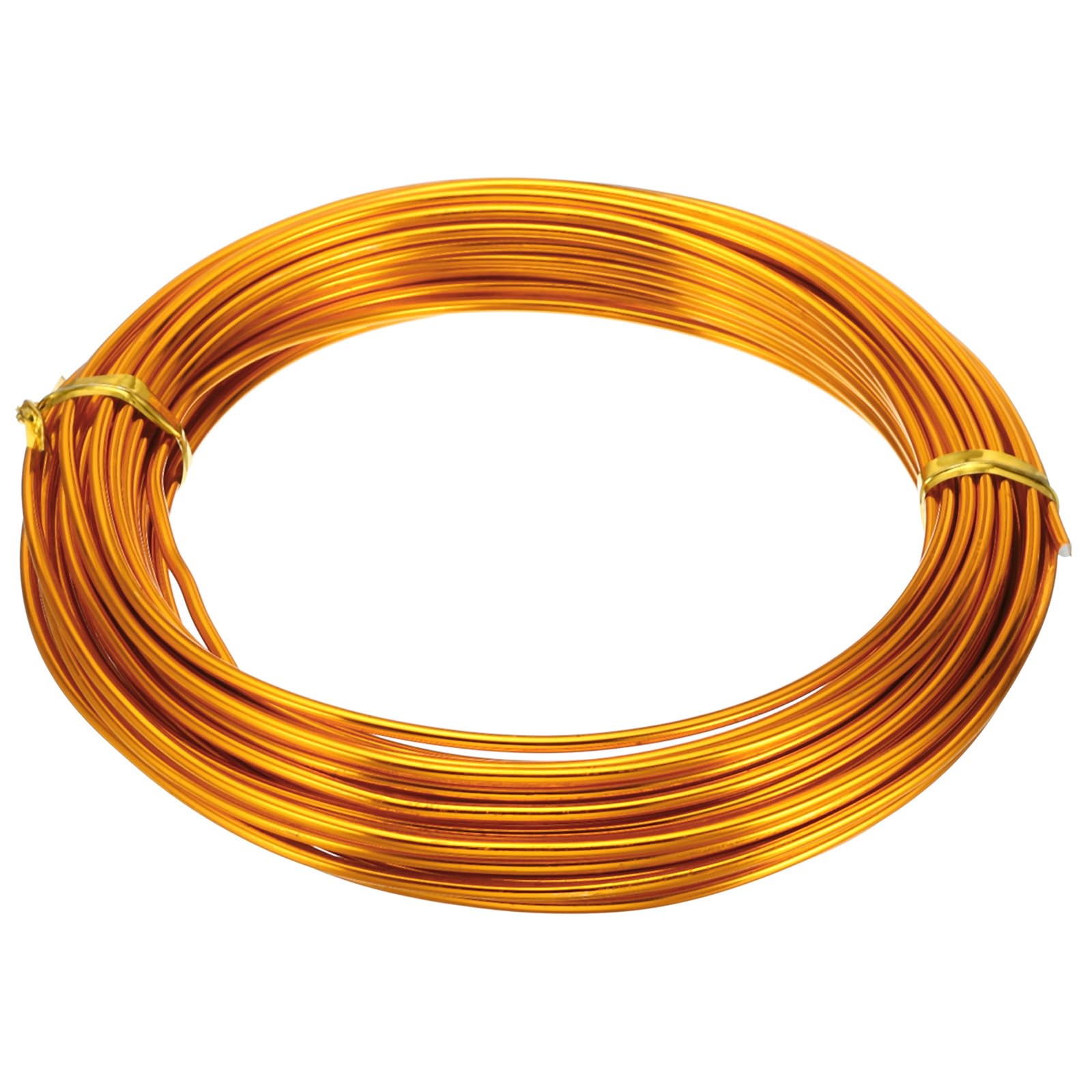 PATIKIL 10m Gold Aluminum Jewelry Wire, 1pcs, 2mm, 12 Gauge, Craft Wire for Jewelry Making, Beading, Crafting, 3063579031, pta230913tt000732eu